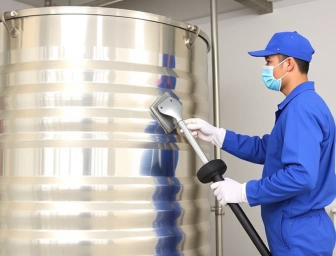Vệ sinh bồn nước tại Đà Nẵng - Thiên Ân